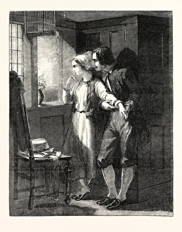 Evangeline Painted by John Absolon, from the Exhibition of the New Society of Painters Evangeline Painted by John Absolon, from the Exhibition of the New Society of Painters