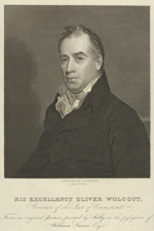 Excellency Oliver Wolcott Governor State Connecticut Excellency Oliver Wolcott Governor State Connecticut