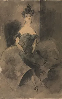 Expectation 1800s Constantin Guys French 1805-1892 Expectation 1800s Constantin Guys French 1805-1892