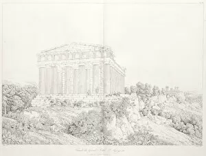 Bence Gallery: Facade du grand temple d agrigente Grandes vues