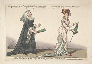 Fashions Day Time Past Present Year 1740 Lady Fashions Day Time Past Present Year 1740 Lady