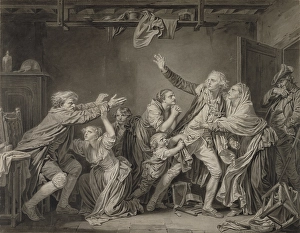 Father Curse Ungrateful Son Jean-Baptiste Greuze Father Curse Ungrateful Son Jean-Baptiste Greuze