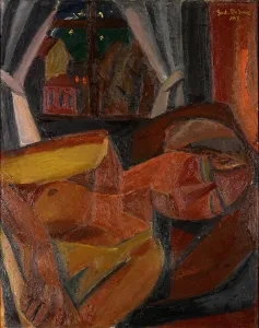 Femme endormie 1919 oil canvas 78 x 62.5 cm signed Femme endormie 1919 oil canvas 78 x 62.5 cm signed