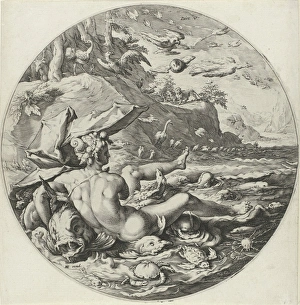 Fifth day of Creation: Creation of the animals, Jan Harmensz. Muller, Hendrick Goltzius Fifth day of Creation: Creation of the animals, Jan Harmensz. Muller, Hendrick Goltzius