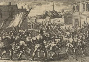 Fight of boys in the Chamb in the Paltz, Germany, depicting the Count of Tilly Fight of boys in the Chamb in the Paltz, Germany, depicting the Count of Tilly