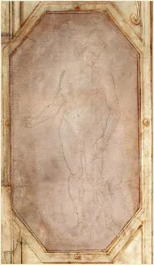 Filippino Lippi, Italian (1457-1504), Standing Nude Youth, c Filippino Lippi, Italian (1457-1504), Standing Nude Youth, c