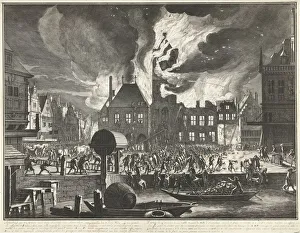 fire Old Town Hall Amsterdam 1652 adjacent buildings fire Old Town Hall Amsterdam 1652 adjacent buildings