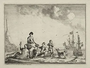 Fish Vender 1701 Ludolf Backhuysen Dutch 1631-1708 Fish Vender 1701 Ludolf Backhuysen Dutch 1631-1708