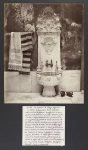 Foot bath Topkapi Palace orientalist photography Foot bath Topkapi Palace orientalist photography