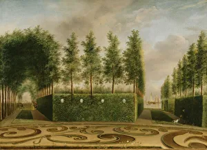 Formal Garden Johannes Janson Dutch 1729 1784 Formal Garden Johannes Janson Dutch 1729 1784