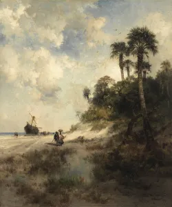 Fort George Island Florida 1878 Thomas Moran Fort George Island Florida 1878 Thomas Moran