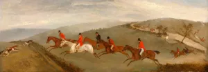 Foxhunting: The Few Not Funkers, Richard Barrett Davis, 1782-1854, British Foxhunting: The Few Not Funkers, Richard Barrett Davis, 1782-1854, British