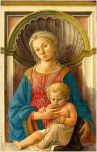 Fra Filippo Lippi, Italian (c. 1406-1469), Madonna and Child, c. 1440, tempera on panel Fra Filippo Lippi, Italian (c. 1406-1469), Madonna and Child, c. 1440, tempera on panel