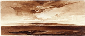Francis Danby (Irish, 1793-1861), Panorama of the Coast at Sunset, c Francis Danby (Irish, 1793-1861), Panorama of the Coast at Sunset, c