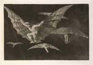 Francisco de Goya, Modo de volar (A Way of Flying), Spanish, 1746 - 1828, published 1864 Francisco de Goya, Modo de volar (A Way of Flying), Spanish, 1746 - 1828, published 1864