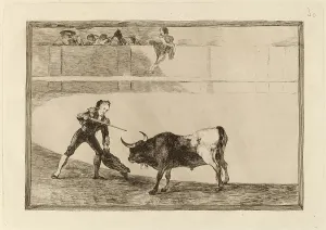 Francisco de Goya, Pedro Romero matando a toro parado (Pedro Romero Killing the Halted Francisco de Goya, Pedro Romero matando a toro parado (Pedro Romero Killing the Halted