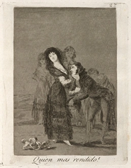 Francisco de Goya, Quien mas rendido? (Which of Them Is the More Overcome?), Spanish Francisco de Goya, Quien mas rendido? (Which of Them Is the More Overcome?), Spanish