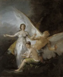 Francisco Goya Truth Time History painting allegory Francisco Goya Truth Time History painting allegory