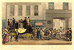 Frederick James Havell after George Havell, British (1801-1840), The Blenheim, Leaving Frederick James Havell after George Havell, British (1801-1840), The Blenheim, Leaving
