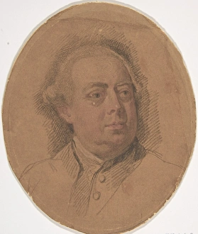 Frederick Lord North 1764-1802 Black red white chalk Frederick Lord North 1764-1802 Black red white chalk