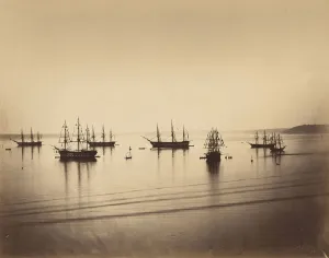 French Fleet Cherbourg Gustave Le Gray French French Fleet Cherbourg Gustave Le Gray French