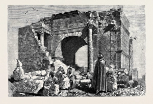 The French Occupation of Tunis: Ruins at Hydra: Scene of the Battles between The The French Occupation of Tunis: Ruins at Hydra: Scene of the Battles between The