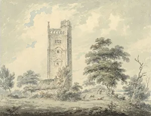 Freston Tower Suffolk Edward Dayes English 1763 Freston Tower Suffolk Edward Dayes English 1763