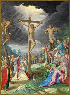 Friedrich Brentel after Aegidius Sadeler II after Christoph Schwarz, The Crucifixion Friedrich Brentel after Aegidius Sadeler II after Christoph Schwarz, The Crucifixion