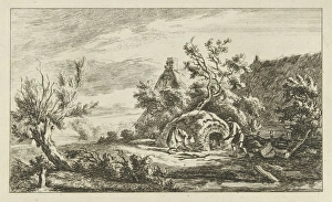 Furnace for a farm, Carel Lodewijk Hansen, c. 1780 - 1840 Furnace for a farm, Carel Lodewijk Hansen, c. 1780 - 1840