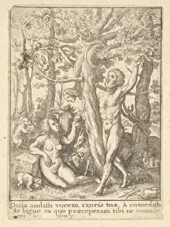 Hans Holbein the Younger Gallery: Garden Eden Dance Death 1651 Etching second state