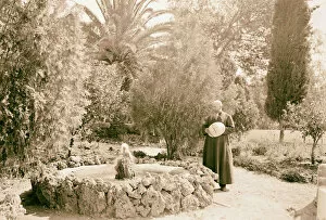 Gather pool city Beth-Saida Sea Galilee 1898
