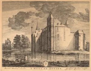 Geertruydt Roghman after Roelant Roghman (Dutch, active 1647), T Huys te Zuylen Geertruydt Roghman after Roelant Roghman (Dutch, active 1647), T Huys te Zuylen
