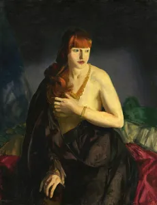 George Bellows, Nude with Red Hair, American, 1882 - 1925, 1920, oil on canvas George Bellows, Nude with Red Hair, American, 1882 - 1925, 1920, oil on canvas