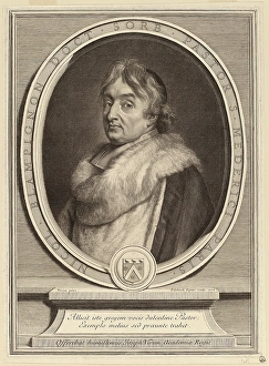 Gerard Edelinck after Joseph Vivien (Flemish, 1640 - 1707), Nicolas de Blampignon Gerard Edelinck after Joseph Vivien (Flemish, 1640 - 1707), Nicolas de Blampignon