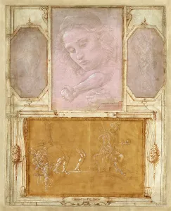 Giorgio Vasari with drawings by Filippino Lippi, Botticelli, and Raffaellino del Garbo Giorgio Vasari with drawings by Filippino Lippi, Botticelli, and Raffaellino del Garbo