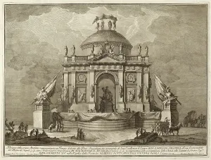 Giuseppe Vasi after Giuseppe Palazzi (designer) and Paolo Posi (architect) (Italian Giuseppe Vasi after Giuseppe Palazzi (designer) and Paolo Posi (architect) (Italian