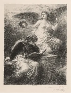 Glory 1890 Henri Fantin-Latour French 1836-1904 Glory 1890 Henri Fantin-Latour French 1836-1904