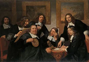 Governors Guild St Luke Haarlem 1675 Group portrait Governors Guild St Luke Haarlem 1675 Group portrait