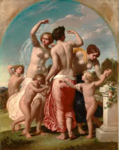 The Three Graces, William Edward Frost, 1810-1877, British The Three Graces, William Edward Frost, 1810-1877, British