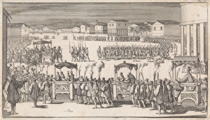 Grand parade to mark the arrival of Captain Charles Swan in Mindanao, Island in Philippines Grand parade to mark the arrival of Captain Charles Swan in Mindanao, Island in Philippines