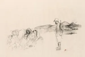 Greece Jean Louis Forain French 1852-1931 Lithograph Greece Jean Louis Forain French 1852-1931 Lithograph