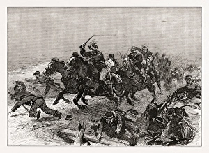 The Greek Rout: an Incident of the Stampede on the Road to Larissa, Greece, 1897 The Greek Rout: an Incident of the Stampede on the Road to Larissa, Greece, 1897