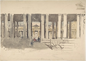 Greenwich Hospital recto Study Building verso Greenwich Hospital recto Study Building verso