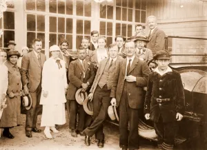 Group of delegates to the IIIrd International at Pavlovsk Palace, Petrograd, Saint Group of delegates to the IIIrd International at Pavlovsk Palace, Petrograd, Saint