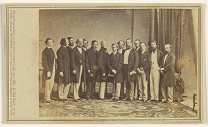 Group portrait fourteen men standing Mathew B Group portrait fourteen men standing Mathew B
