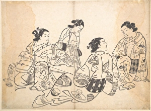 Group Four Women Edo period 1615-1868 ca 1705-7 Group Four Women Edo period 1615-1868 ca 1705-7
