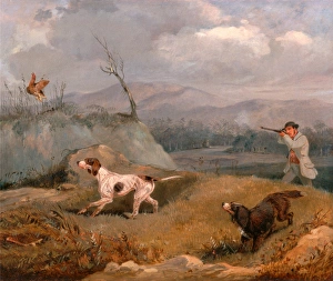 Grouse Shooting Signed, lower center: H ALKEN , Henry Thomas Alken, 1785-1851 Grouse Shooting Signed, lower center: H ALKEN , Henry Thomas Alken, 1785-1851