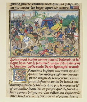 Guerin de Lorraine Freeing Vienne from the Saracens Guerin de Lorraine Freeing Vienne from the Saracens