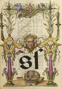 Guide Constructing Letter Joris Hoefnagel Flemish Guide Constructing Letter Joris Hoefnagel Flemish