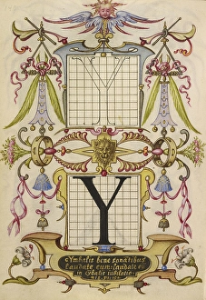 Guide Constructing Letter Y Joris Hoefnagel Flemish Guide Constructing Letter Y Joris Hoefnagel Flemish